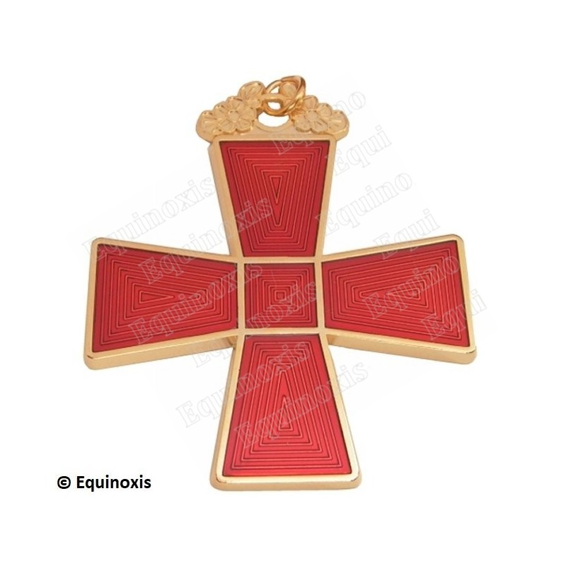 Bijou maçonnique de grade – RER – Croix de CBCS