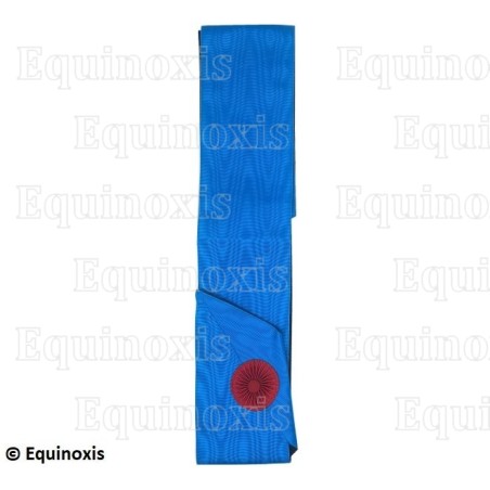 Cordon maçonnique moiré – Rite Français Groussier – Maître – Simple