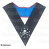 Sautoir maçonnique moiré – REAA – Expert – Brodé main – Dos