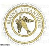 Badge / Macaron GLNF – Grande tenue provinciale – Passé Grand Expert – Maine Atlantique – Brodé machine