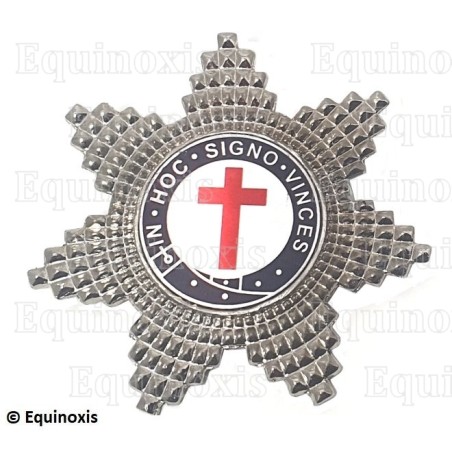 Bijou maçonnique – Plaque de chevalier du Temple
