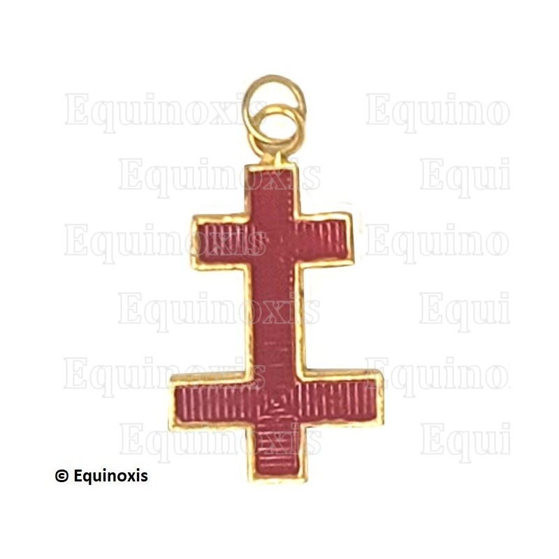 Bijou maçonnique – Knights Templar (KT) – Précepteur du Temple en chaire / Ancien Précepteur du Temple