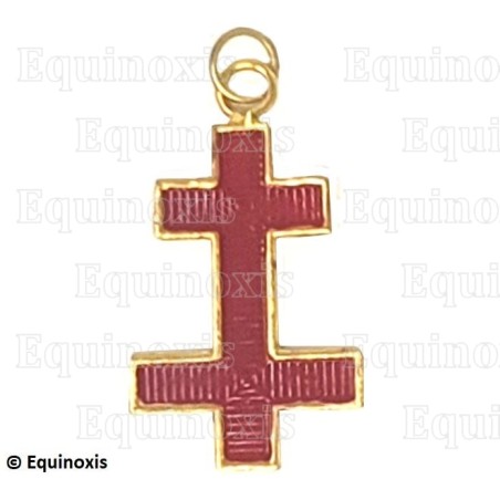 Bijou maçonnique – Knights Templar (KT) – Précepteur du Temple en chaire / Ancien Précepteur du Temple