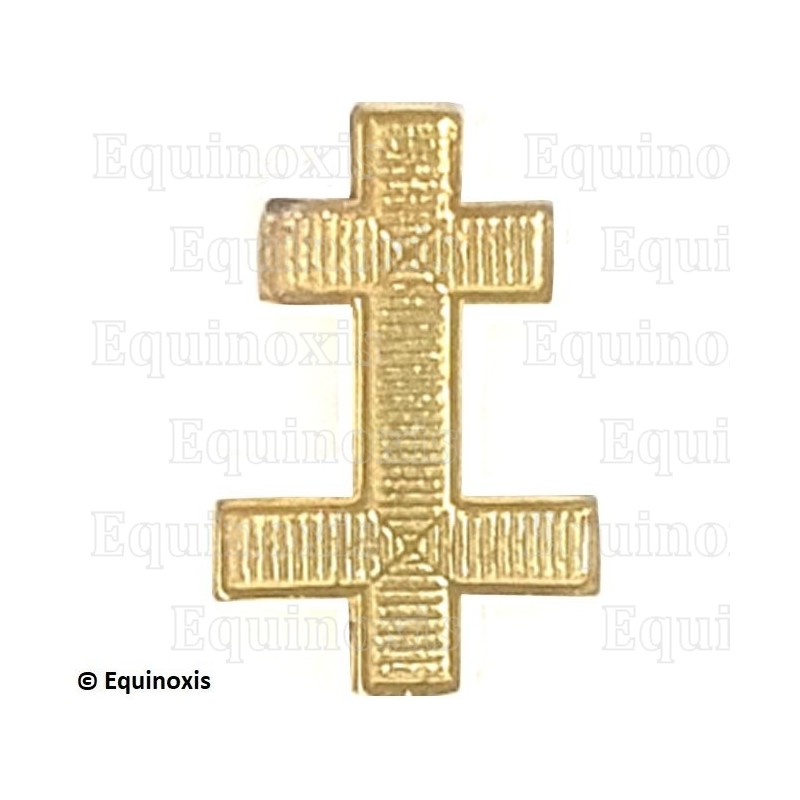 Insigne de toque métal – Knights Templar (KT) – Grand Officier du Temple