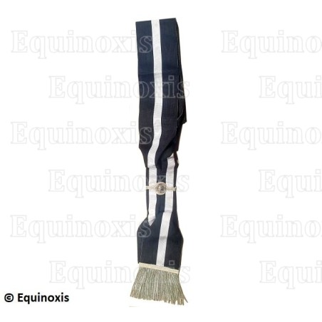 Echarpe maçonnique moirée – Knights Templar (KT) – Officier provincial