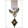 Médaille maçonnique – Ordre de la Croix Rouge de Constantin – Chevalier CSS / SJE 