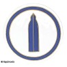 Badge / Macaron GLNF – Petite tenue nationale – Deuxième Grand Surveillant – Brodé main