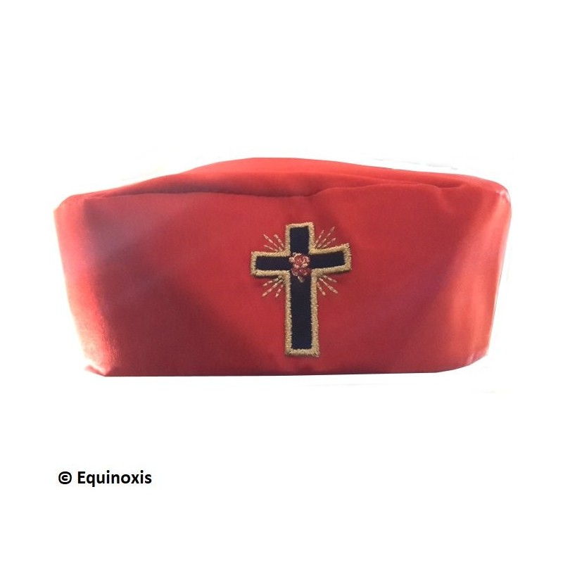 Chapeau maçonnique – REAA – 18ème degré – Croix latine – Taille 64