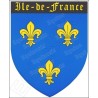 Magnet régional – Blason Ile-de-France 