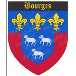 Magnet régional – Blason Bourges 
