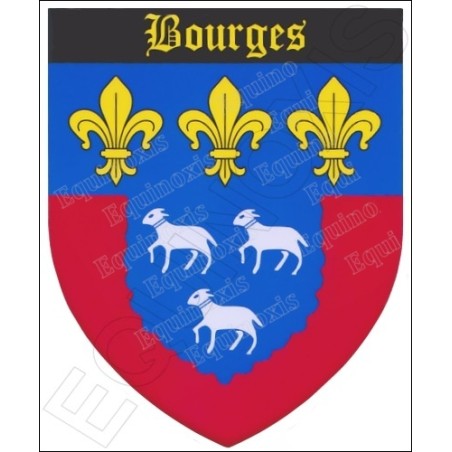 Magnet régional – Blason Bourges 