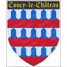 Magnet régional – Blason Coucy-le-Château 
