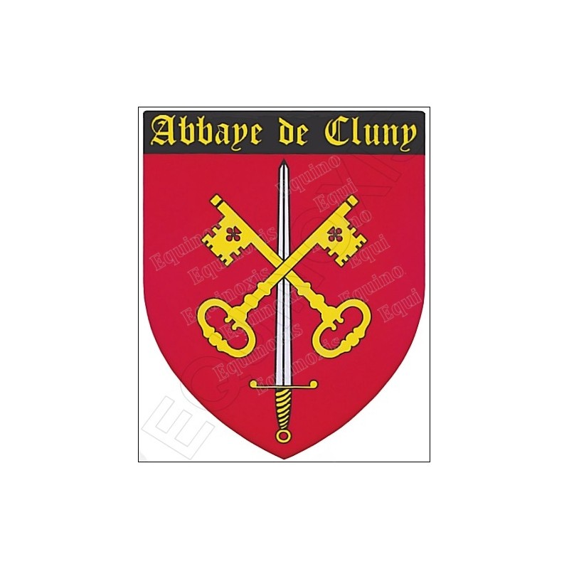 Magnet régional – Blason Abbaye de Cluny 