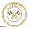 Badge / Macaron GLNF – Grande tenue provinciale – Passé Grand Porte-Etendard – Lutèce – Brodé main