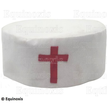 Toque maçonnique – Stricte Observance Templière (SOT) – Commandeur – Taille 62