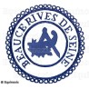 Badge / Macaron GLNF – Petite tenue provinciale – Grand Intendant – Beauce - Rives de Seine – Brodé main
