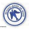 Badge / Macaron GLNF – Petite tenue provinciale – Grand Expert – Beauce - Rives de Seine – Brodé machine