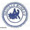 Badge / Macaron GLNF – Petite tenue provinciale – Grand Intendant – Neuilly Bineau – Brodé main