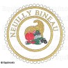 Badge / Macaron GLNF – Grande tenue provinciale – Grand Intendant – Neuilly Bineau – Brodé machine