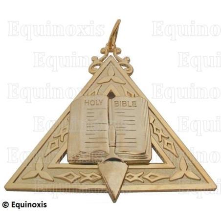 Bijou maçonnique d'Officier – GCCAF / OMRC – Conseil Cryptique – Chapelain
