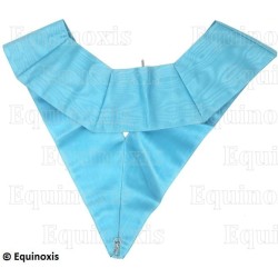 Sautoir maçonnique moiré – Rite Emulation – Couleur anglaise – Officier – Dos