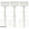 Set de 3 maillets maçonniques – REAA – 31ème degré / 33ème degré – Blanc