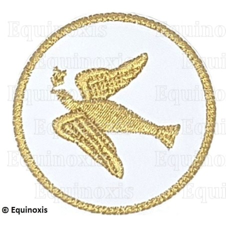 Badge / Macaron GLNF – Grande tenue nationale – Grand Expert – Brodé machine
