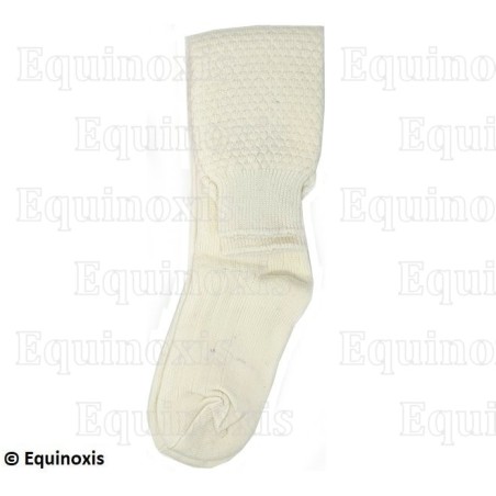 Chaussettes pour kilt – Ecru – Taille 41