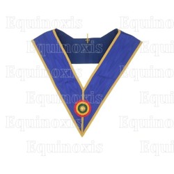 Sautoir maçonnique moiré – GLC – Grande tenue provinciale