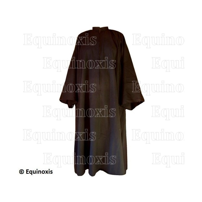 Robe maçonnique noire GLFF – Haute qualité