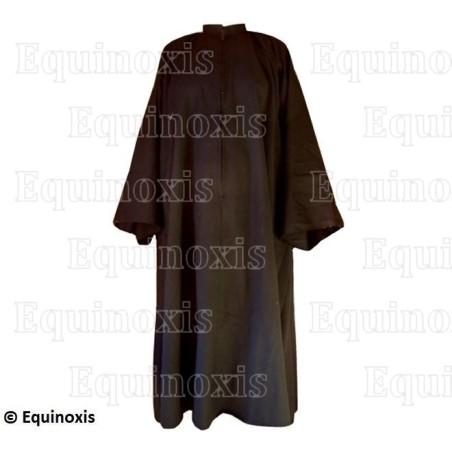 Robe maçonnique noire GLFF – Haute qualité