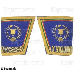 Gantelets maçonniques – GLC – Orateur – Brodés machine