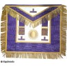 Tablier maçonnique en cuir – Memphis-Misraïm – Grand Maître – Brodé machine