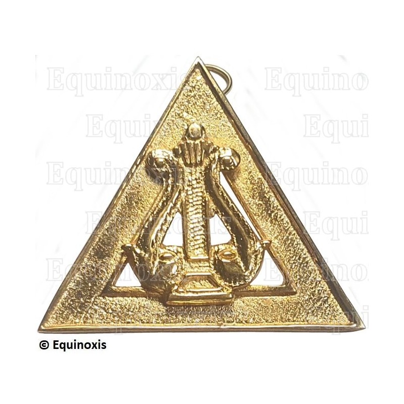 Bijou maçonnique d'Officier – Arche Royale Domatique – Organiste