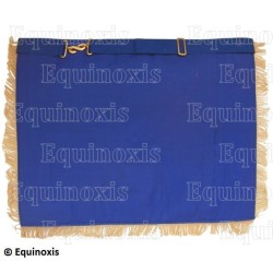 Tablier maçonnique en cuir – GLNF – Grande tenue nationale – Brodé machine 