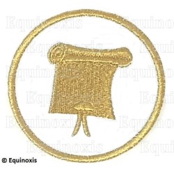 Badge / Macaron GLNF – Grande tenue nationale – Grand Orateur – Brodé machine