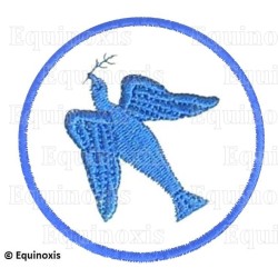 Badge / Macaron GLNF – Petite tenue nationale – Grand Expert – Brodé machine