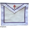 Tablier maçonnique en cuir – Memphis-Misraïm – 66ème degré – Grand Patriarche Consécrateur