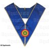 Sautoir maçonnique moiré – GLB – Petite tenue provinciale