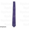 Cravate maçonnique en microfibres – Violette