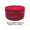 Toque maçonnique – Knights Templar (KT) – Toque du Temple – Taille 63
