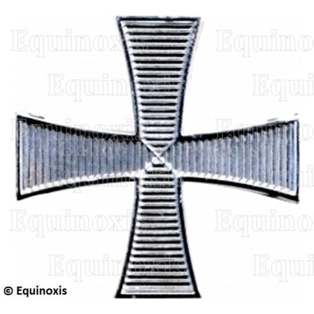 Insigne de toque métal – Knights Templar (KT) – Chevalier du Temple