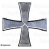 Insigne de toque métal – Knights Templar (KT) – Chevalier du Temple