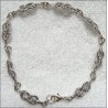 Bracelet maçonnique pour femmes – Lacs d'amour – Argent vif