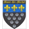 Magnet régional – Blason Mont-St-Michel 