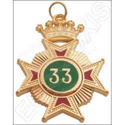 Médaille de commandeur – 33ème degré du REAA 