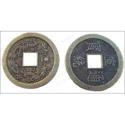 Pièces chinoises Feng-Shui – 38 mm – Lot de 10 