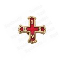 Pin\'s maçonnique – Croix rouge de Constantin