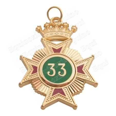 Médaille de commandeur – 33ème degré du REAA