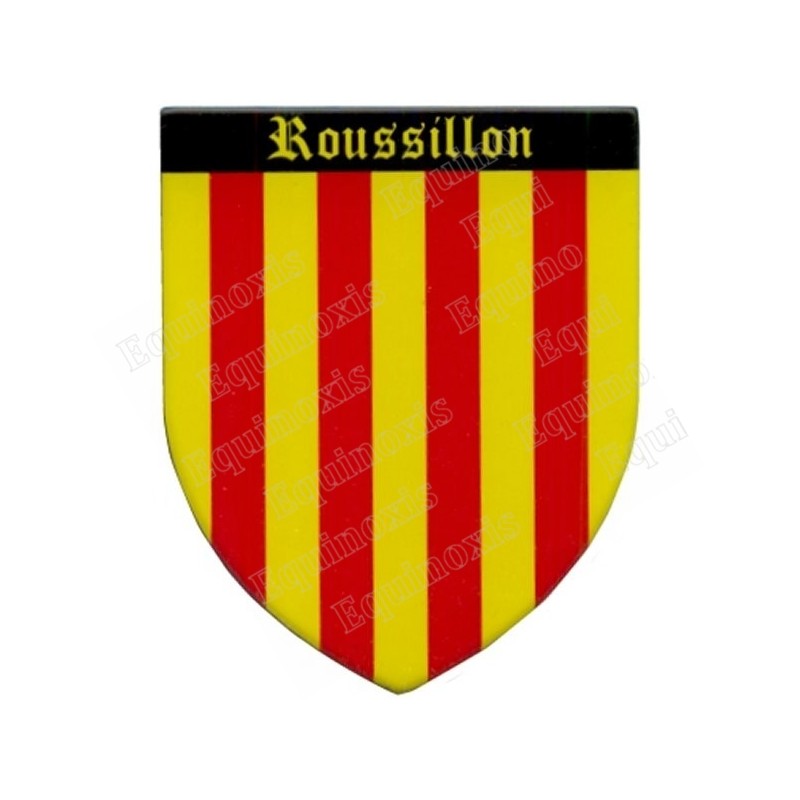 Magnet régional – Blason Roussillon